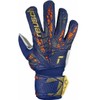 REUSCH Attract Solid Junior Gloves Blue Gold Orange 5472515-4410