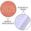SHINEOFI 2025 Planner Notebook Mini Daily Schedule Notepad Mini Agenda