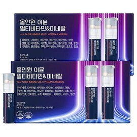 NS Home Shopping 프롬바이오 올인원 이뮨 멀티비타민&미네랄 7병x2박스/2주[34951068] Frombio All-in-One Immune Multivitamin & Mineral 7 Bottles x 2 Boxes / 2 Weeks [34951068]