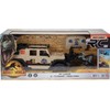 Matchbox RC Jurassic World Dominion Jeep Gladiator, 6-inch Dracorex Dinosaur