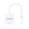 Brightium USB-C to HDMI 4K Converter in White, Measures 6