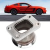 3in V Band Flange Adapter Stainless Steel Rust Proof Smooth