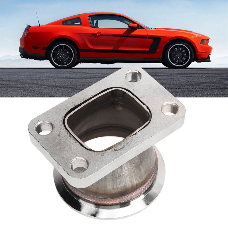 3in V Band Flange Adapter Stainless Steel Rust Proof Smooth