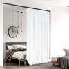 Room Divider Curtains Screen Partitions, Blackout Ceiling Track Curtain Compatible