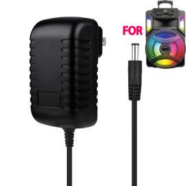HJHLSTJK AC/DC Adapter For Top Tech Audio MAX-15 Bluetooth Party Speaker Karaoke System