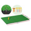 Everfit Golf Hitting Mat, 60 x 30cm Green Golfs Practice