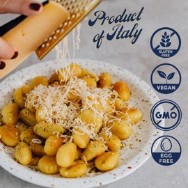 L'Oro Del Sud Pack of 3, Gluten Free Potato Gnocchi, Cooks in 2-3 Minutes, Shelf Stable, Product of Italy, NON GMO, Wheat Free, Eggs Free, Vegan