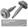 SKIR'CO (Pack of 40) Roof Screws 4.8 x 28 mm