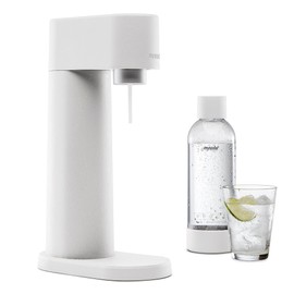 Mysoda Quick-Connect Reusable Water Bottles 0.5L BPA Free Plastic - White (Pack of 2)