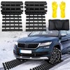 Emergency Devices Tire Traction Mats, Portable for Snow, Ice, Mud,