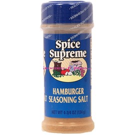 Spice Supreme Hamburger seasoning salt, 4 3/4-oz. shaker