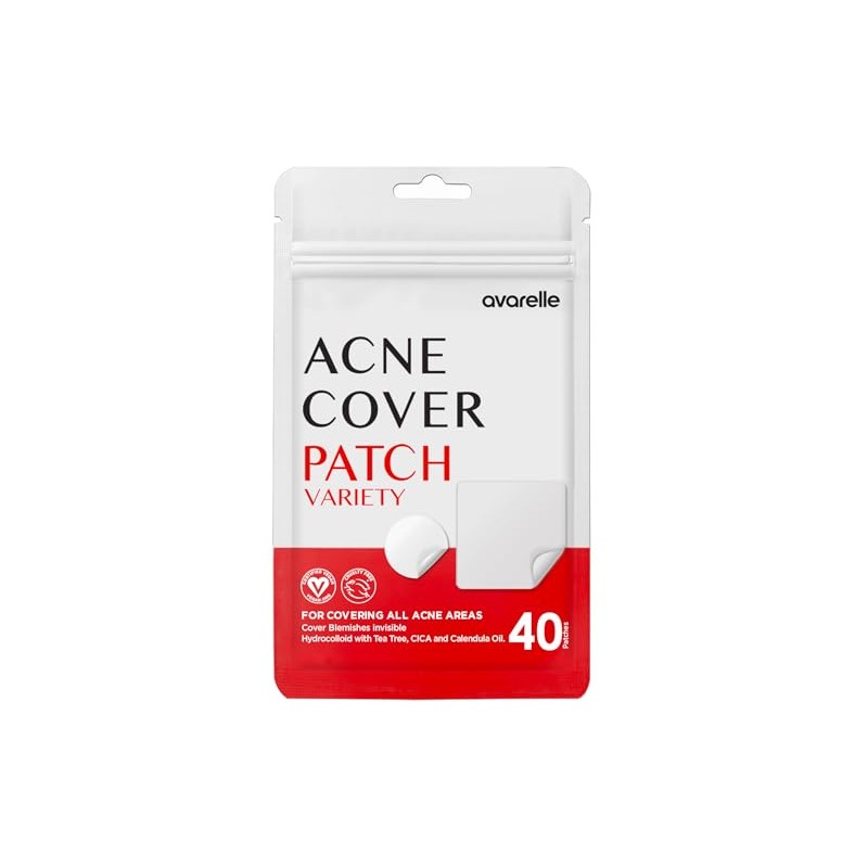 Avarelle Parches hidrocoloide, árbol de té, aceite de caléndula, CICA