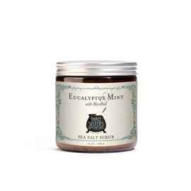 Three Sisters Apothecary 16 oz. Sea Salt Scrubs (Ecalyptus and Mint)