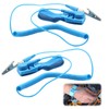 VZU 2 PCS Anti Static Wrist Strap, ESD Grounding PC