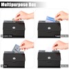 KYODOLED Suggestion Box with Lock and Slot, Metal Wall Mounted