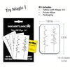 INKARTLINK Semi Permanent Tattoos, 3 Sheets of Small Temporary Tattoos,