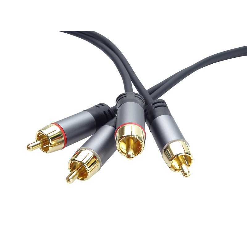 PremiumCord RCA HQ Cable 2 x RCA Male to 2