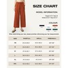 AFITNE Women's Wide Leg Linen Palazzo Pants Summer Casual Lounge