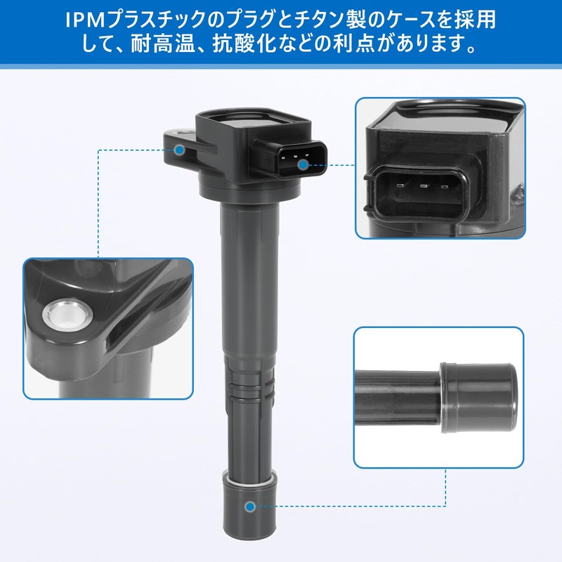 Sarasara Ignition Coil for Honda Car Step Wagon RF3 RF4