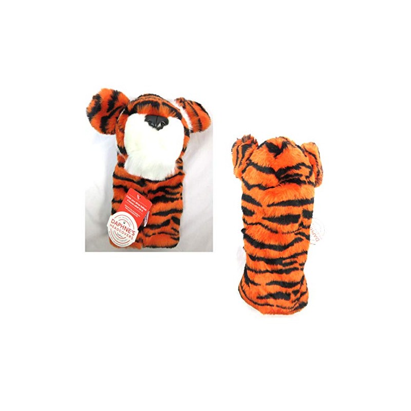 Tiger Woods Daphne's Tiger Headcover Stuffed Toy for Drivers, Compatible