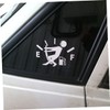 BUGUUYO Funny Car Stickers Empty Gas Sticker High Gas Consumption