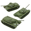 TimMee Toy Tanks for Plastic Army Men - OD Green