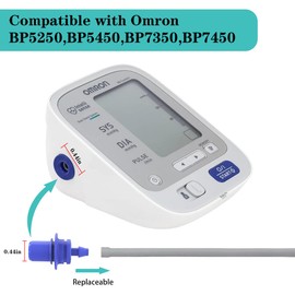Blood Pressure Cuff Connectors Adapter, HYINUS Blood Pressure Hose/Connector, Compatible with Omron BP5250, BP5450, BP7350, BP7450