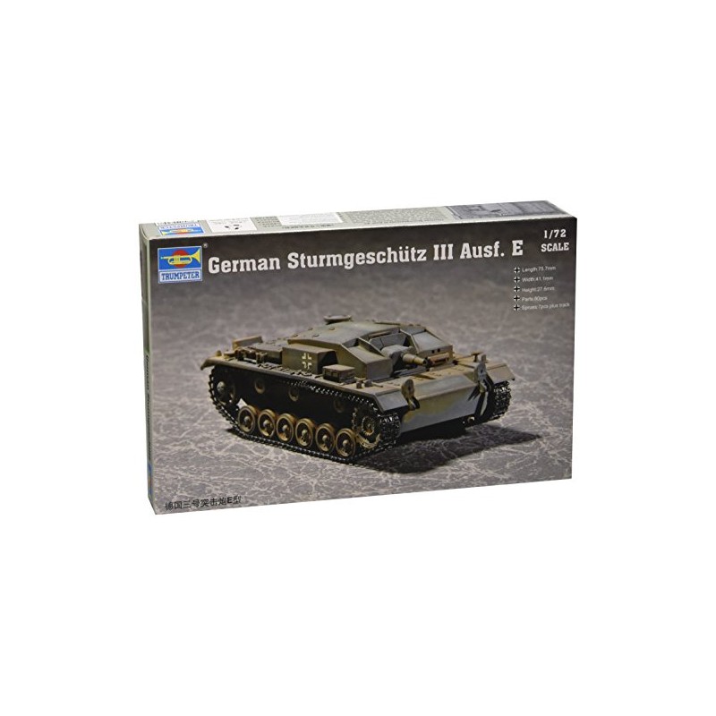 Trumpeter 07258 Modellbausatz Sturmgeschütz III E