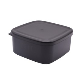 Mitani C17606 Yamanaka Lacquerware, Yamanaka Lacquerware, Bento Box, Lunch Box, Food Container, Antibacterial, Approx. 11.8 fl oz (350 ml), ZEIT Black, Black, Made in Japan
