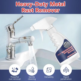 Heavy Duty Rust Removal for Metal,Multipur<wbr/>pose Rust Remover Spray,Stainles<wbr/>s S