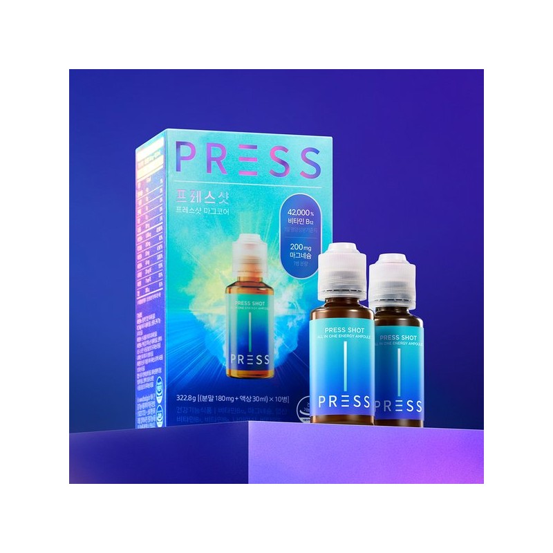 PressShot 마그코어 30ml x 10입 2box Magcore 30ml x 10