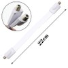 White Flat Overhead Cable Gap Cable TV Cable Antenna Cable