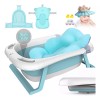 NS Bañera Tina De Baño Para Bebe Plegable Antideslizante+cojín
