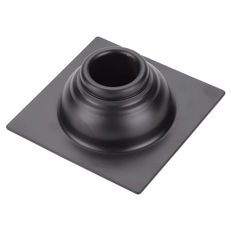 Hapivida Floor Drain, 3.89 Inch Stainless Steel Square Shower Floor