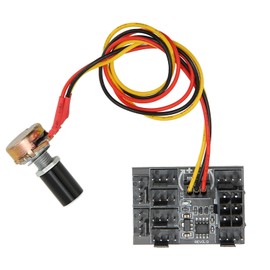 PWM Fan Hub DC 12V 8 Channel Flexibility Fan Power Cable Hub Cooling Fan Speed Controller for PC
