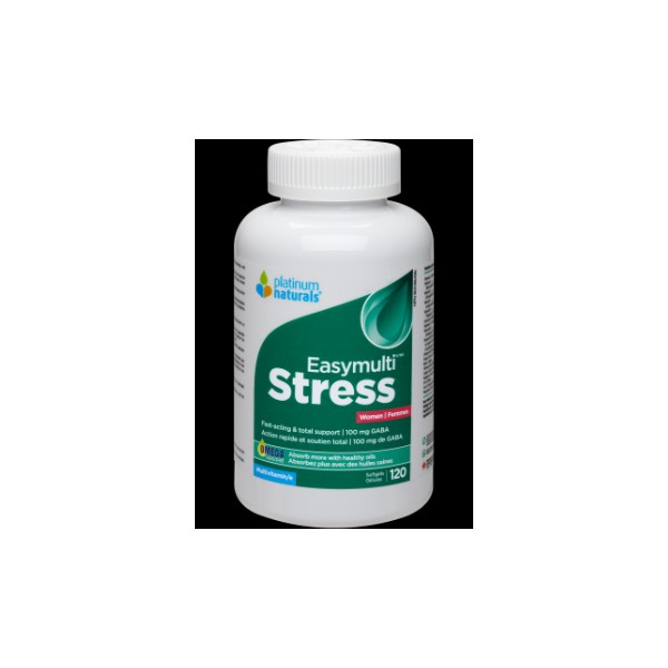 Platinum Naturals Easymulti Stress For Women - 120 Softgels + BONUS