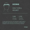 TSG Helmet Evolution, Solid Colour, blue, L-XL