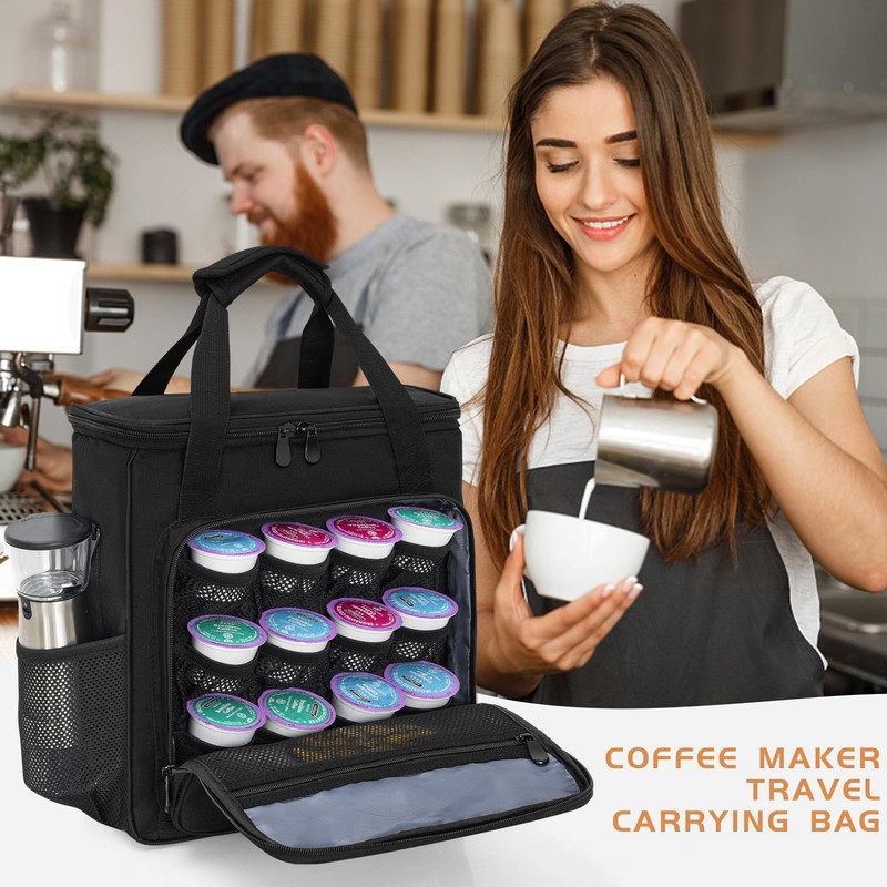 OUUTMEE Coffee Maker Carrying Bag Compatible with Keurig K-Mini or