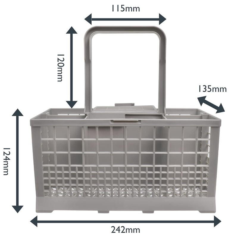 Paxanpax PLD001 Cutlery Basket Fits Bosch/ Hotpoint/ Neff/ Siemens/ Smeg