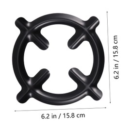 Ciieeo 3pcs Pot Stands Gas Stove Racks for Coffee Pots Smooth Surface Cooker Plates for Home Brewing