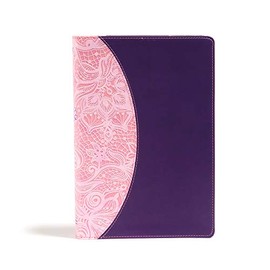 KJV One Big Story Bible, Pink/Purple Leathertouch