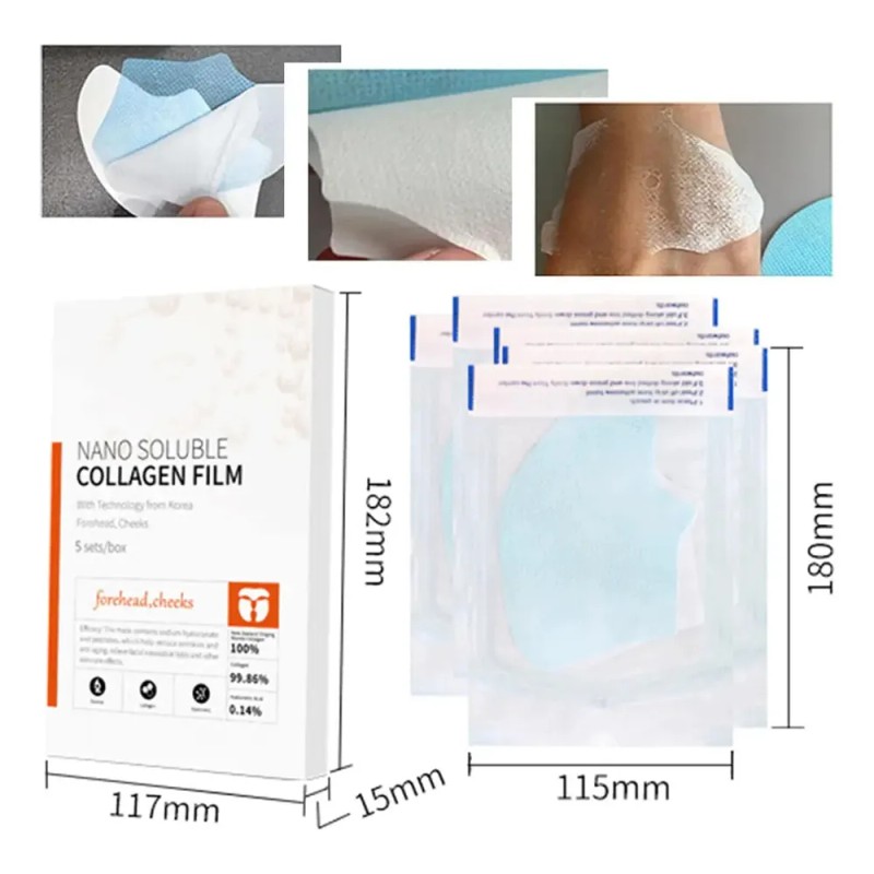 * Parches De Colágeno Hidrolizado Para Piel Pf06mx05f