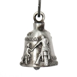 Milwaukee Leather MLB9041 'Like Mother-Like Daughter' Motorcycle Good Luck Bell | Key Chain Accessory for Bikers - One Size