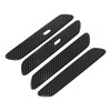 Car Exterior Side Door Handle Cover Trim Sticker Carbon Fiber