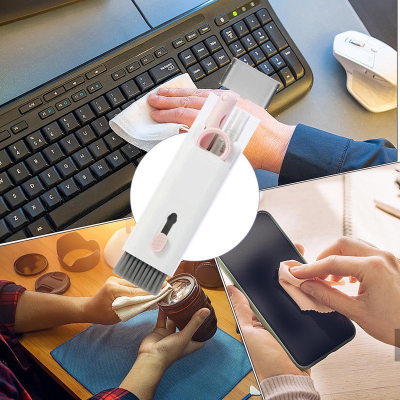 Computer Cleaning Kit | Controller Cleaning Kit,Portable Multifunctional Handheld Brush