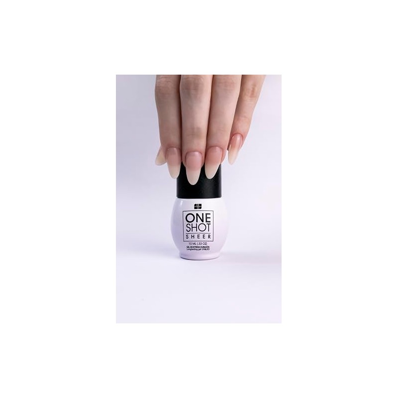 One Shot 6 PACK Sheer Collection Gel Semipermanente Traslucido para