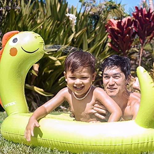 YUAKUOD Intex Dinosaurier-Sprühpool, aufgeblasene Gre 119 cm x 109 cm x 66 cm (58437NP)