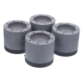 Gatuida 4pcs Slip Washer Feet Pads Vibration Stabilizers for Washing Machine Fridge Noise Reducing Non Slip Durable Design for Furniture Home Appliances Easy to Install