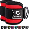 Gymwise Ankle Straps for Cable Machines - Perfect for Kickbacks,