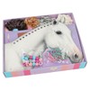 Depesche 12484 Miss Melody Horse Mane Braiding DIY Set Including
